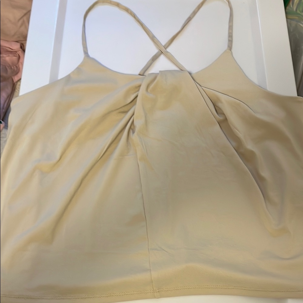Elegant Cream Women's Top